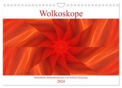 Wolkoskope - Himmlische Wolkenkreationen (Wandkalender 2024 DIN A4 quer), CALVENDO Monatskalender