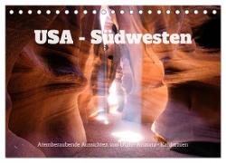 USA Südwesten - Atemberaubende Aussichten (Tischkalender 2024 DIN A5 quer), CALVENDO Monatskalender