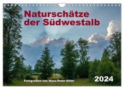 Naturschätze der Südwestalb (Wandkalender 2024 DIN A4 quer), CALVENDO Monatskalender