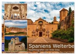 Spaniens Welterbe (Wandkalender 2024 DIN A4 quer), CALVENDO Monatskalender