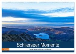 Schlierseer Momente - eine kalendarische Reise (Wandkalender 2024 DIN A2 quer), CALVENDO Monatskalender