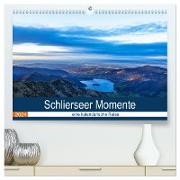Schlierseer Momente - eine kalendarische Reise (hochwertiger Premium Wandkalender 2024 DIN A2 quer), Kunstdruck in Hochglanz