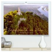 Burgenromantik am Rhein (hochwertiger Premium Wandkalender 2024 DIN A2 quer), Kunstdruck in Hochglanz