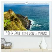 São Miguel - Grüne Insel im Atlantik (hochwertiger Premium Wandkalender 2024 DIN A2 quer), Kunstdruck in Hochglanz