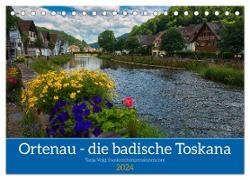 Ortenau - die badische Toskana (Tischkalender 2024 DIN A5 quer), CALVENDO Monatskalender