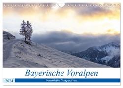 Bayerische Voralpen - traumhafte Perspektiven (Wandkalender 2024 DIN A4 quer), CALVENDO Monatskalender