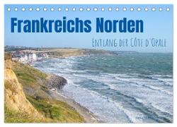 Frankreichs Norden - Entlang der Côte d'Opale (Tischkalender 2024 DIN A5 quer), CALVENDO Monatskalender