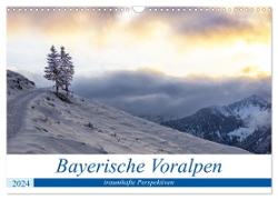 Bayerische Voralpen - traumhafte Perspektiven (Wandkalender 2024 DIN A3 quer), CALVENDO Monatskalender