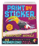 Display Paint by Sticker Kids: Rainforest Animals 8-cc Counter Display