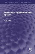 Personality, Appearance and Speech
