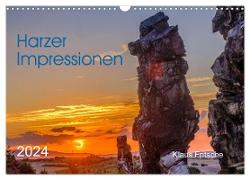 Harzer Impressionen (Wandkalender 2024 DIN A3 quer), CALVENDO Monatskalender