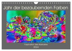 Jahr der bezaubernden Farben (Wandkalender 2024 DIN A4 quer), CALVENDO Monatskalender