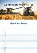 Landmaschinen - Traktor - 2024 - Kalender DIN A3 (Familien-/Terminplaner)