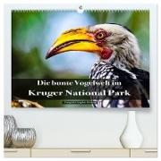 Die bunte Vogelwelt im Kruger National Park (hochwertiger Premium Wandkalender 2024 DIN A2 quer), Kunstdruck in Hochglanz
