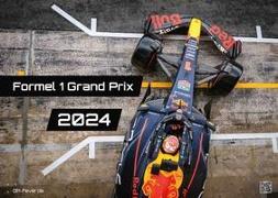 Formel 1 - Grand Prix - 2024 - F1 Kalender DIN A2
