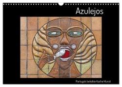 Azulejos - Portugals beliebte Kachel Kunst (Wandkalender 2024 DIN A3 quer), CALVENDO Monatskalender
