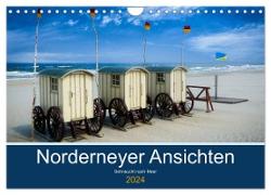 Norderneyer Ansichten (Wandkalender 2024 DIN A4 quer), CALVENDO Monatskalender