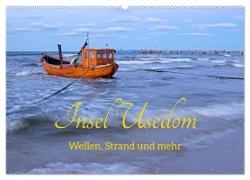 Insel Usedom - Wellen, Strand und mehr (Wandkalender 2024 DIN A2 quer), CALVENDO Monatskalender