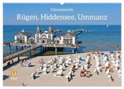 Ostseeinseln Rügen, Hiddensee, Ummanz (Wandkalender 2024 DIN A2 quer), CALVENDO Monatskalender
