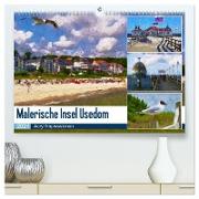 Malerische Insel Usedom - Acryl Impressionen (hochwertiger Premium Wandkalender 2024 DIN A2 quer), Kunstdruck in Hochglanz