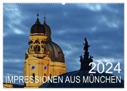 Impressionen aus München (Wandkalender 2024 DIN A2 quer), CALVENDO Monatskalender