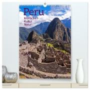 Peru - Kultur - Menschen - Natur (hochwertiger Premium Wandkalender 2024 DIN A2 hoch), Kunstdruck in Hochglanz