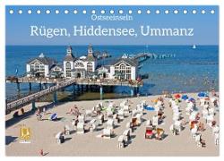 Ostseeinseln Rügen, Hiddensee, Ummanz (Tischkalender 2024 DIN A5 quer), CALVENDO Monatskalender