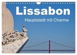 Lissabon - Hauptstadt mit Charme (Wandkalender 2024 DIN A4 quer), CALVENDO Monatskalender