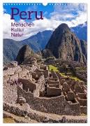 Peru - Kultur - Menschen - Natur (Wandkalender 2024 DIN A3 hoch), CALVENDO Monatskalender