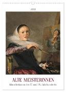 Alte Meisterinnen - Künstlerinnen des 17. und 18. Jahrhunderts (Wandkalender 2024 DIN A3 hoch), CALVENDO Monatskalender
