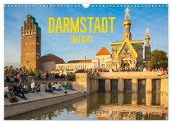 Darmstadt im Licht (Wandkalender 2024 DIN A3 quer), CALVENDO Monatskalender