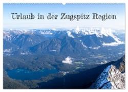 Urlaub in der Zugspitz Region (Wandkalender 2024 DIN A2 quer), CALVENDO Monatskalender