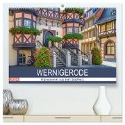 WERNIGERODE Impressionen aus dem Stadtherz (hochwertiger Premium Wandkalender 2024 DIN A2 quer), Kunstdruck in Hochglanz