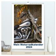 Mein Motorradkalender (hochwertiger Premium Wandkalender 2024 DIN A2 hoch), Kunstdruck in Hochglanz