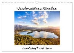 Wunderschönes Kärnten. Landschaft und Seen. (Wandkalender 2024 DIN A3 quer), CALVENDO Monatskalender