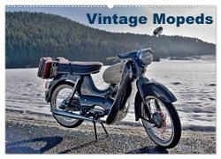 Vintage Mopeds (Wandkalender 2024 DIN A2 quer), CALVENDO Monatskalender
