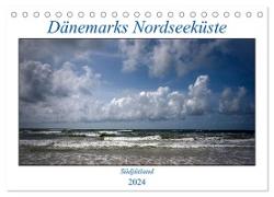 Dänemarks Nordseeküste - Südjütland (Tischkalender 2024 DIN A5 quer), CALVENDO Monatskalender