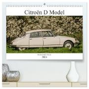 Citroën D Model ¿ Märchenhafte Déesse (hochwertiger Premium Wandkalender 2024 DIN A2 quer), Kunstdruck in Hochglanz