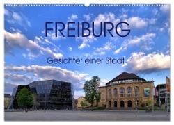 Freiburg - Gesichter einer Stadt (Wandkalender 2024 DIN A2 quer), CALVENDO Monatskalender