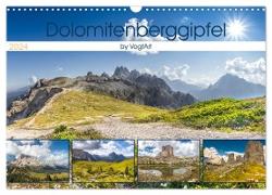 Dolomitenberggipfel (Wandkalender 2024 DIN A3 quer), CALVENDO Monatskalender