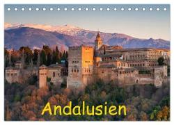 Andalusien - Spanien (Tischkalender 2024 DIN A5 quer), CALVENDO Monatskalender
