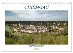 Chiemgau - Impressionen (Wandkalender 2024 DIN A4 quer), CALVENDO Monatskalender