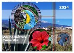 Zauberhaftes Teneriffa (Wandkalender 2024 DIN A2 quer), CALVENDO Monatskalender