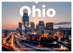 Ohio - Eine Reise durch den Buckeye State (Wandkalender 2024 DIN A3 quer), CALVENDO Monatskalender