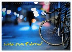 Liebe zum Fahrrad (Wandkalender 2024 DIN A4 quer), CALVENDO Monatskalender