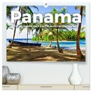 Panama - Wo Atlantik und Pazifik aufeinander treffen. (hochwertiger Premium Wandkalender 2024 DIN A2 quer), Kunstdruck in Hochglanz