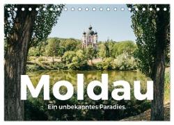 Moldau - Ein unbekanntes Paradies. (Tischkalender 2024 DIN A5 quer), CALVENDO Monatskalender