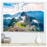 Peru - Das einzigartige Land der Inkas. (hochwertiger Premium Wandkalender 2024 DIN A2 quer), Kunstdruck in Hochglanz