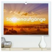 Sonnenaufgänge - Für einen guten Start in den Tag. (hochwertiger Premium Wandkalender 2024 DIN A2 quer), Kunstdruck in Hochglanz