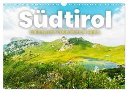 Südtirol - Entlang der italienischen Alpen. (Wandkalender 2024 DIN A3 quer), CALVENDO Monatskalender